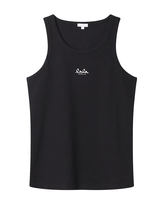 Lala Berlin - Teo Rib Tank Top - Black