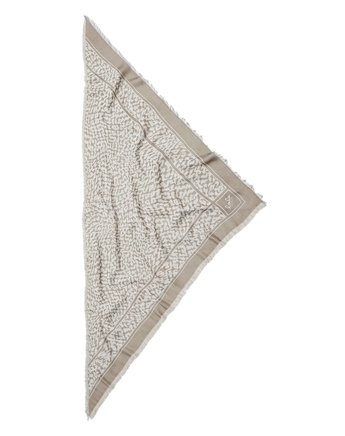Lala Berlin - Triangle Annye Wool Mix Tørklæde - Beige