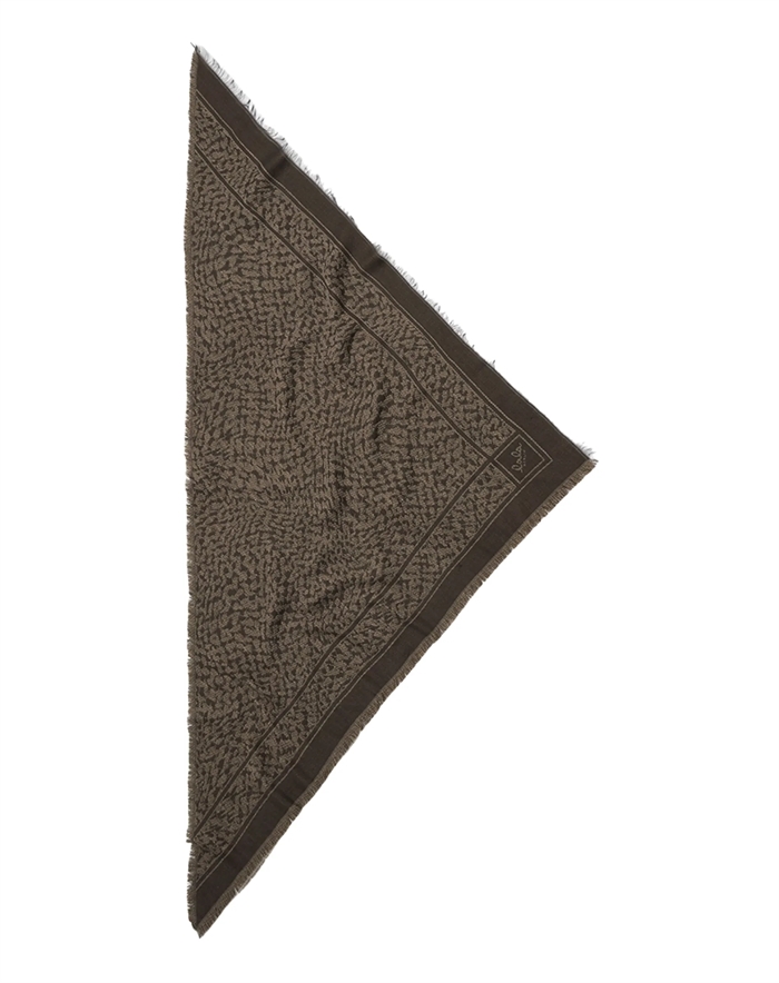 Lala Berlin - Triangle Annye Wool Mix Tørklæde - Mud