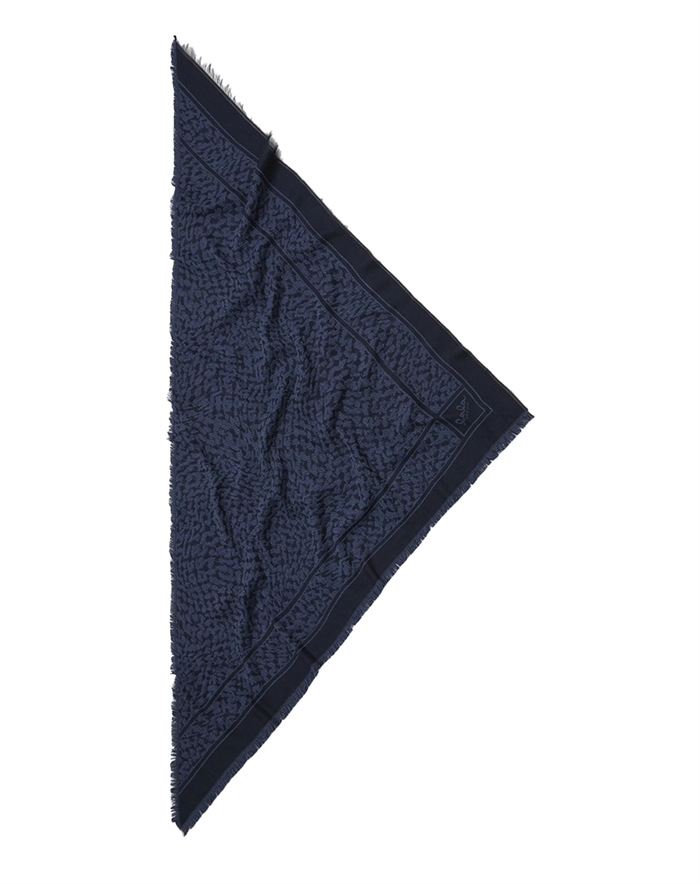 Lala Berlin - Triangle Annye Wool Mix Tørklæde - Navy