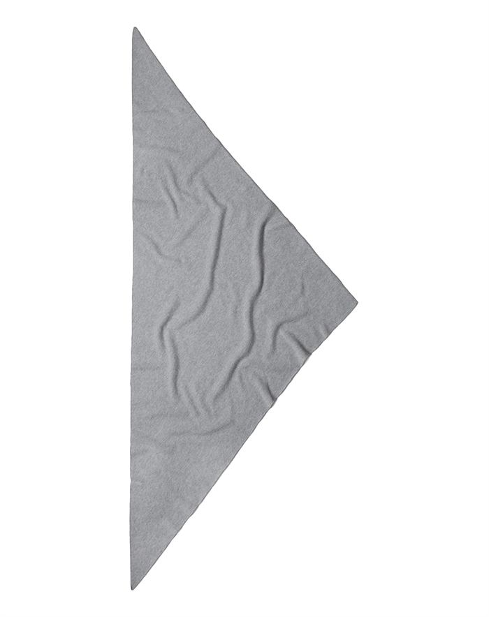 Lala Berlin - Triangle Solid M Cahsmere Blend Tørklæde - Selenite