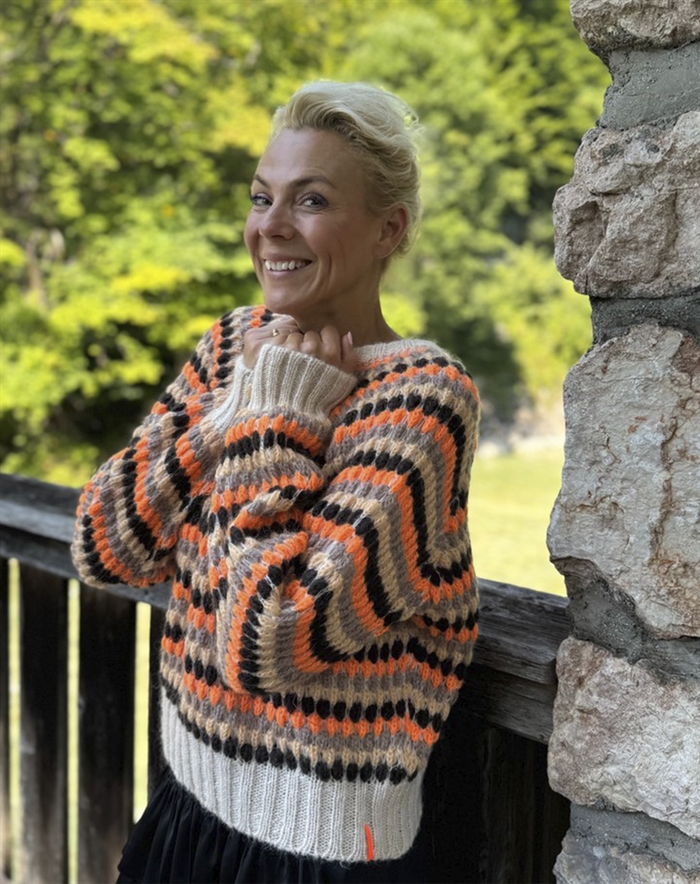 Lene Beier x Lind - LBSolstrejf Strik - Taupe