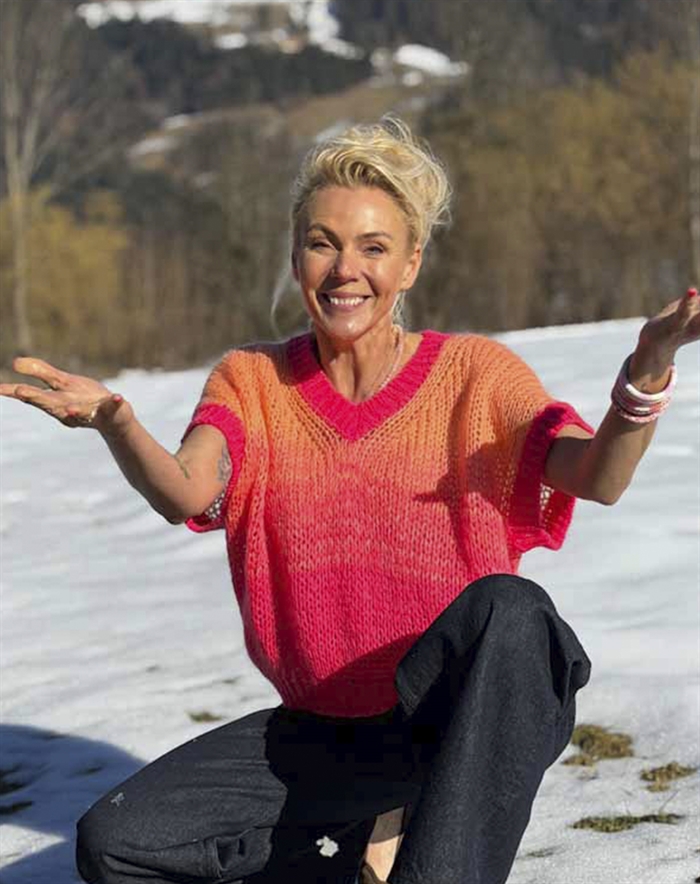 Lene Beier x Lind - LBÆble Strik - Raspberry Pink