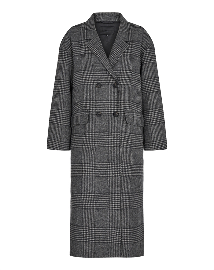 Leveté Room - Doris 2 Jakke - Dark Grey Melange 
