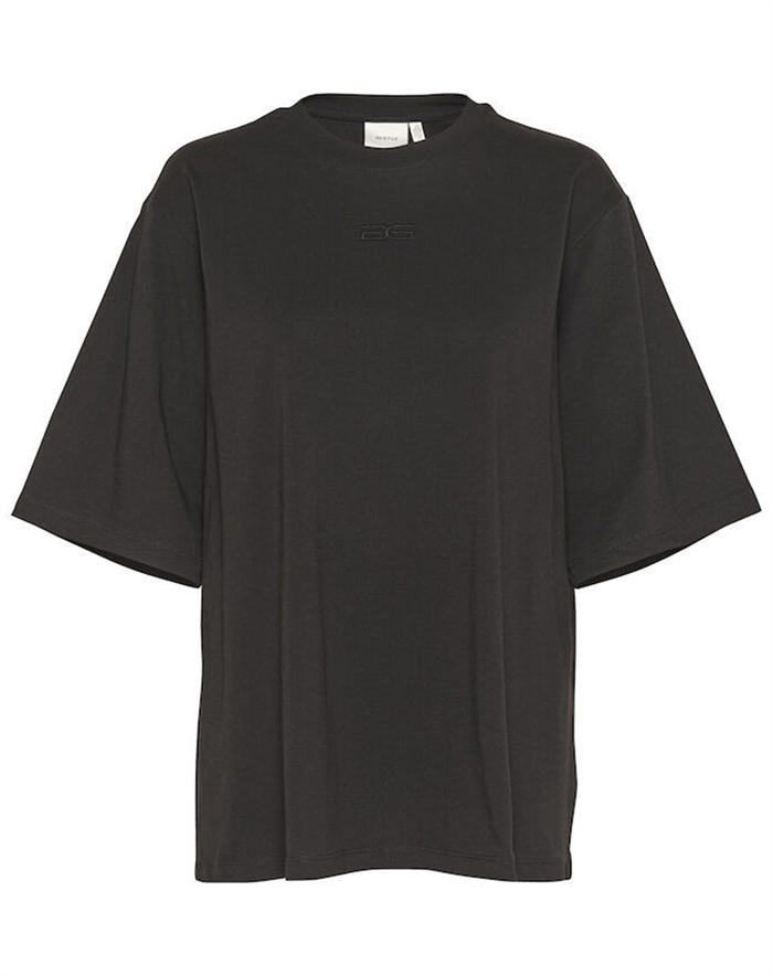 Gestuz - GZSimma Emb T-shirt - Black