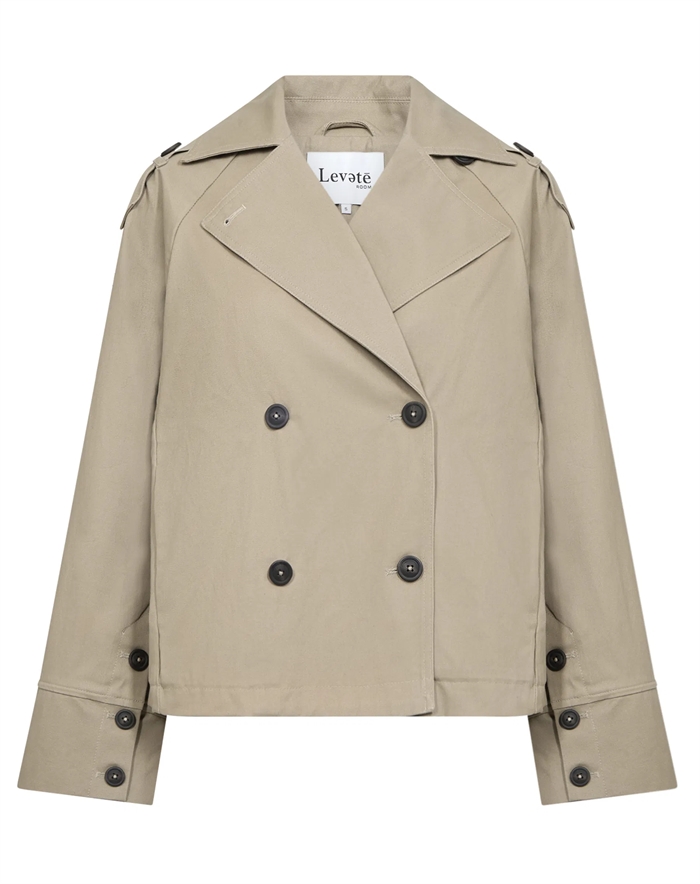 Leveté Room - Katinka 1 Trenchcoat - Greige
