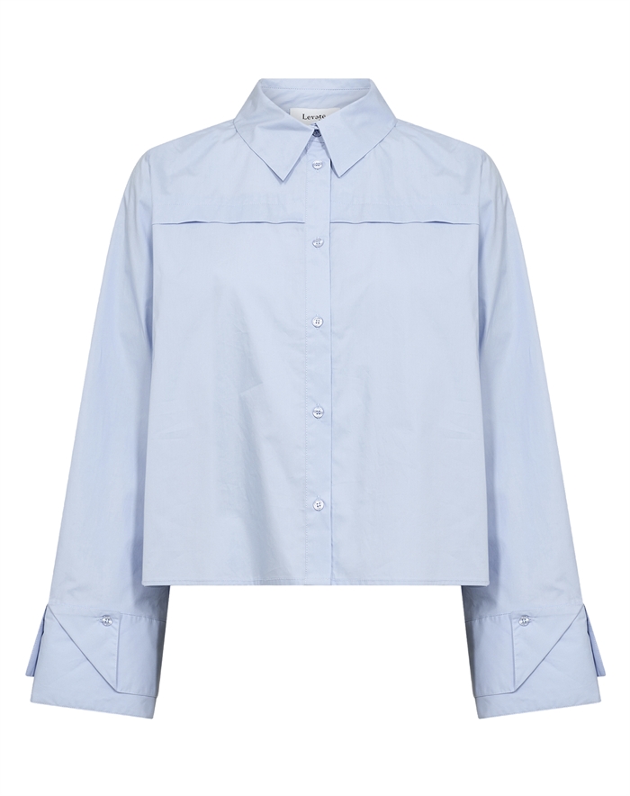 Leveté Room - LR-Kia 4 Skjorte - Marlin Blue