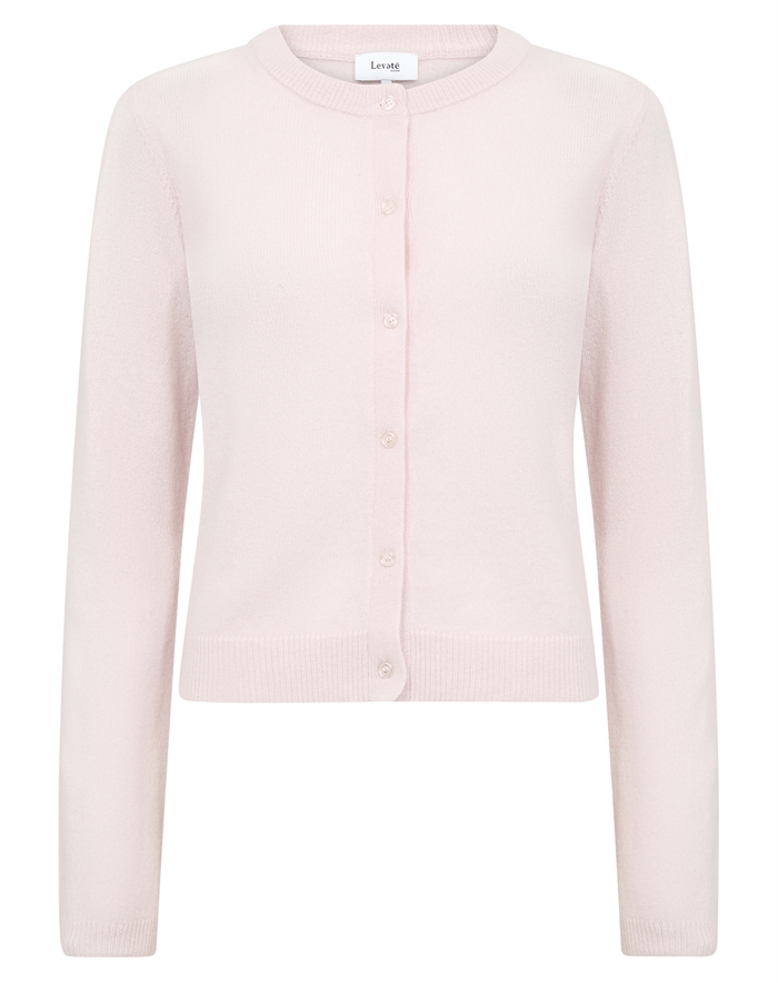 Leveté Room - LR-Eloise 15 Cardigan - Crystal Pink