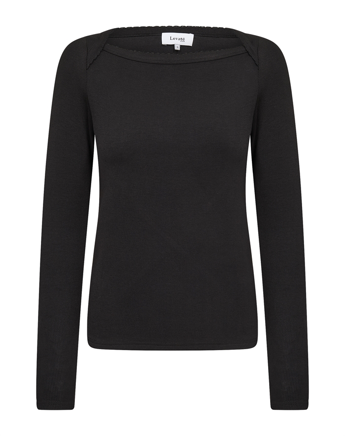 Leveté Room - LR-Ika 34 Bluse - Black 