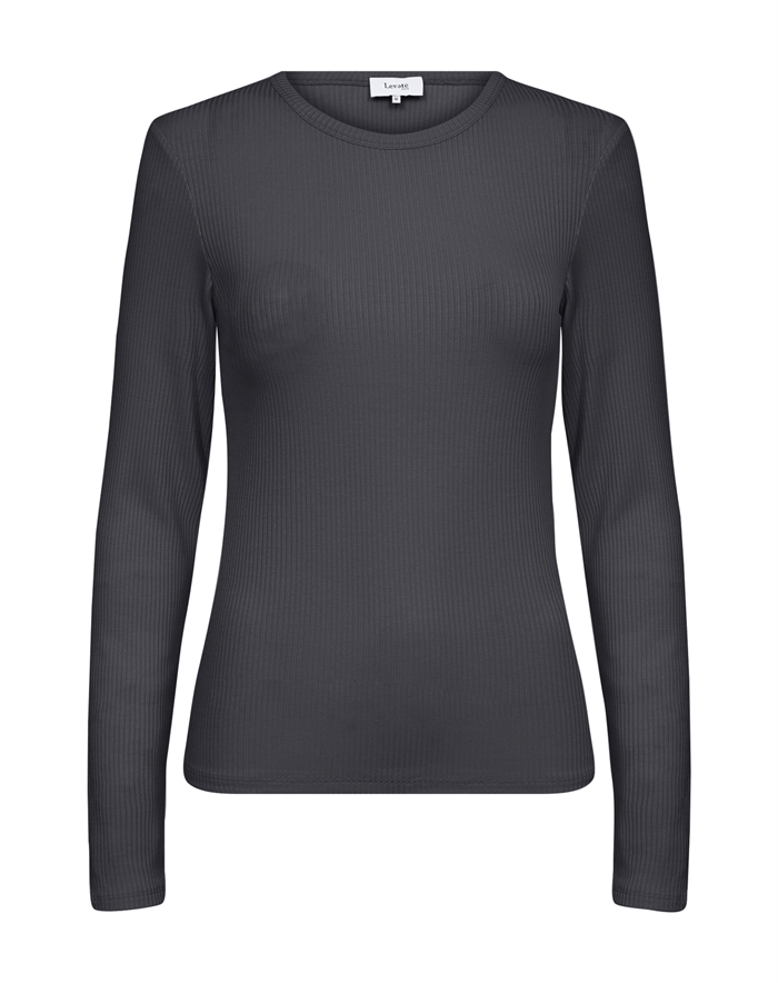 Leveté Room - LR-Kisa 2 Bluse - Blak Oyster 