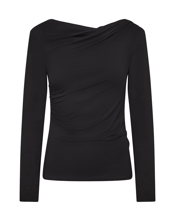 Leveté Room - LR-Unico 1 Bluse - Black 