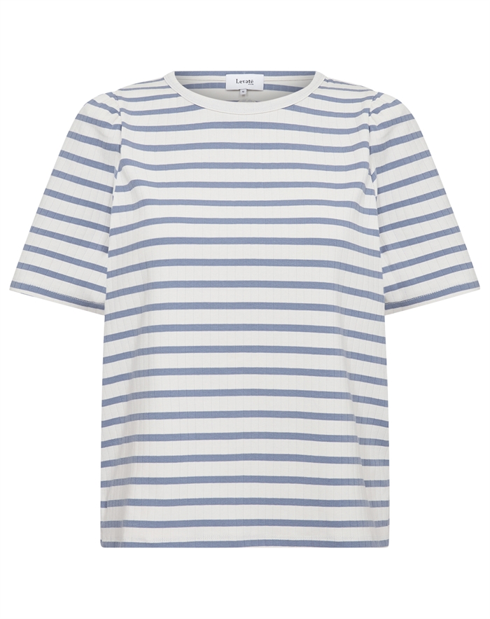 Leveté Room - Neddie 1 T-Shirt - Stone Wash Combi