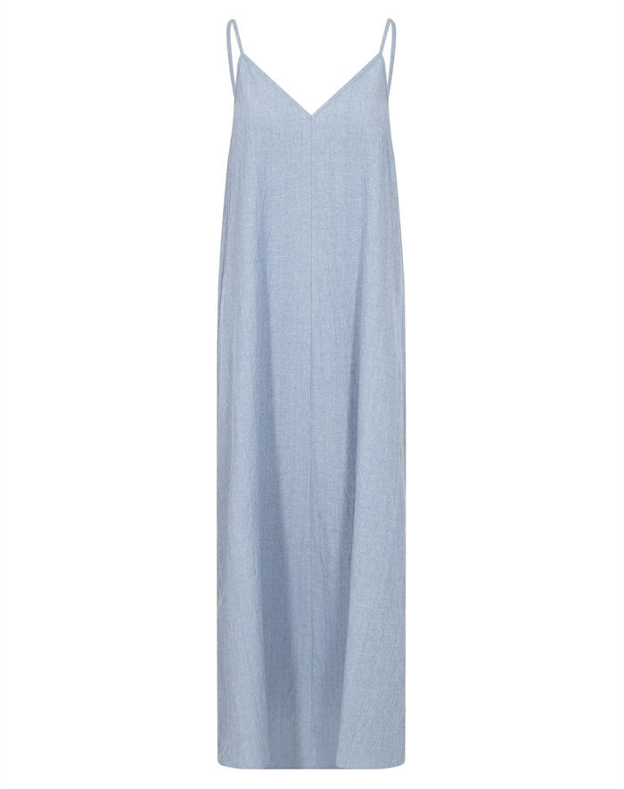 Leveté Room - Lennon 4 Kjole - Blue Cotton