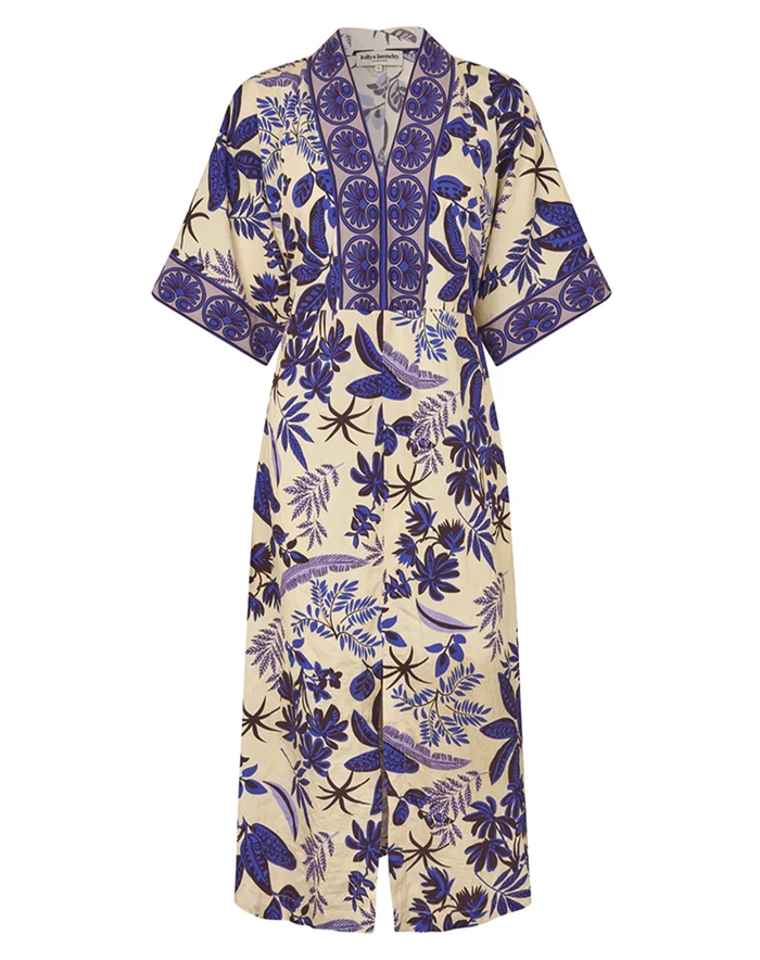 Lollys Laundry - Jemimall Maxi Kjole - Flower Print 