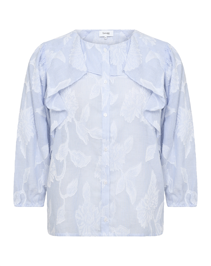 Leveté Room - LR - Lisa 4 Skjorte - Nordic Breeze Combi