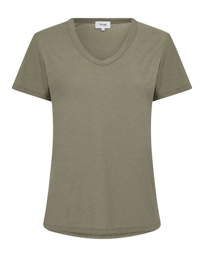 Leveté Room - LR-Any 2 T-shirt - Dark Moss