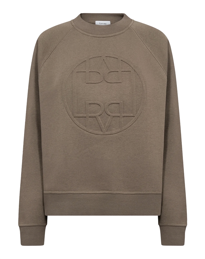 Leveté Room - Nuka 11 Sweatshirt - Light Mocca