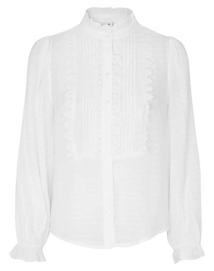 Lollys Laundry - ArielLL Skjorte - White