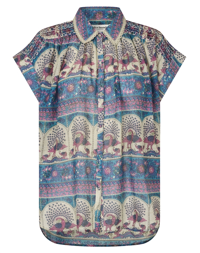 Lollys Laundry - BadalLL Skjorte - Blue