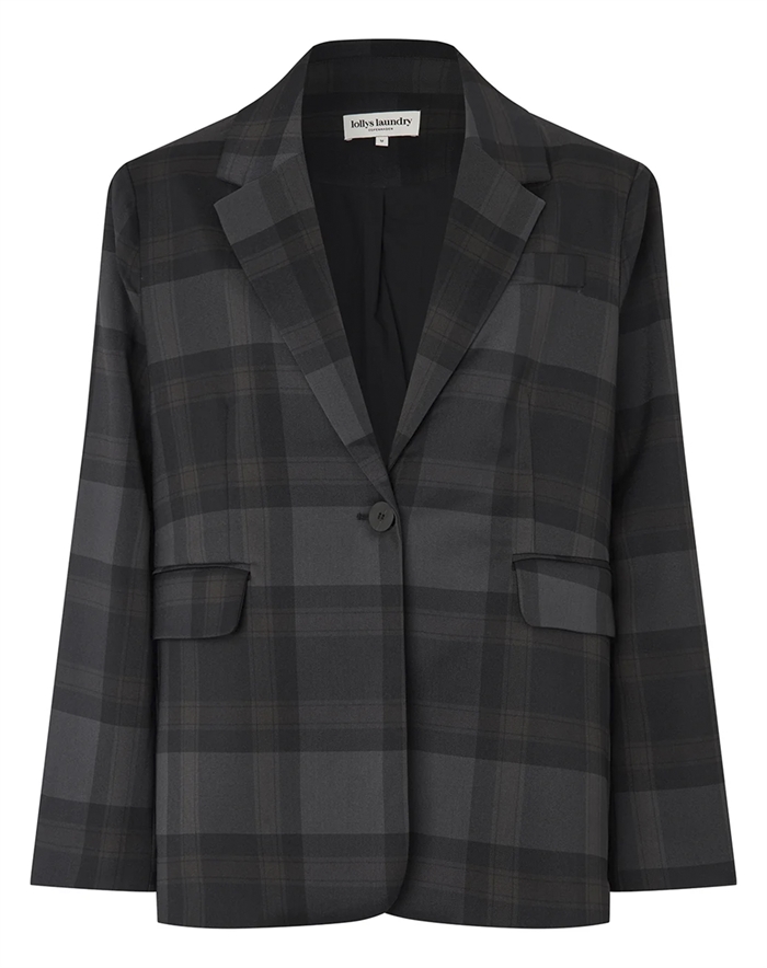Lollys Laundry - FayLL Blazer - Dark Grey