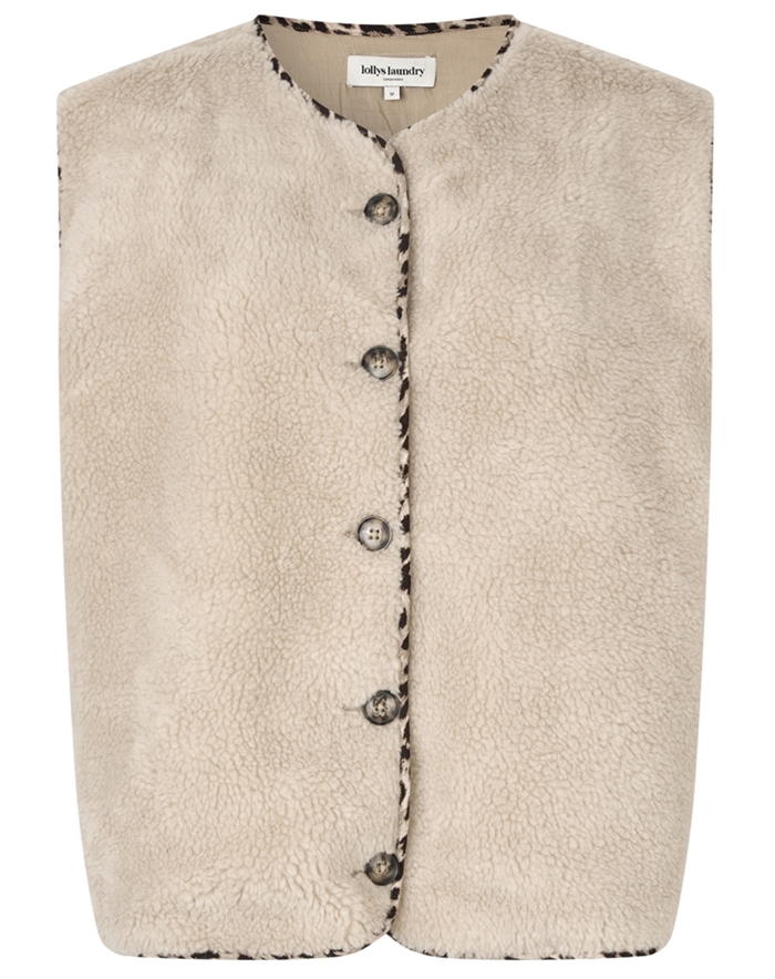 Lollys Laundry - JaceLL Vest - Beige