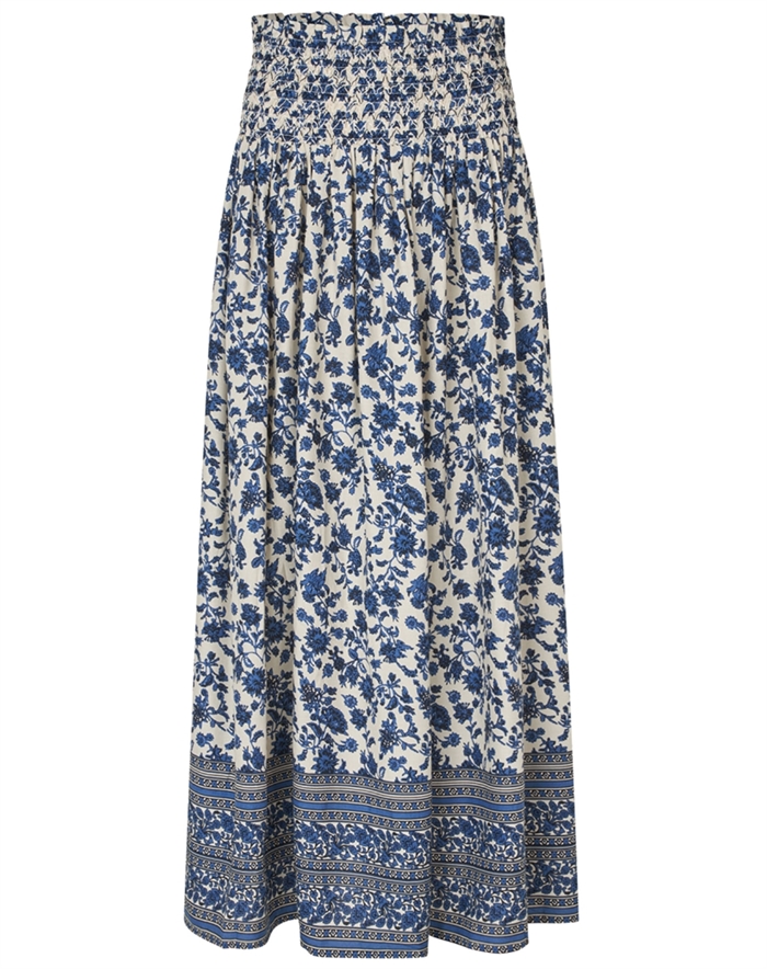 Lollys Laundry - MyraLL Maxi Nederdel - Blue