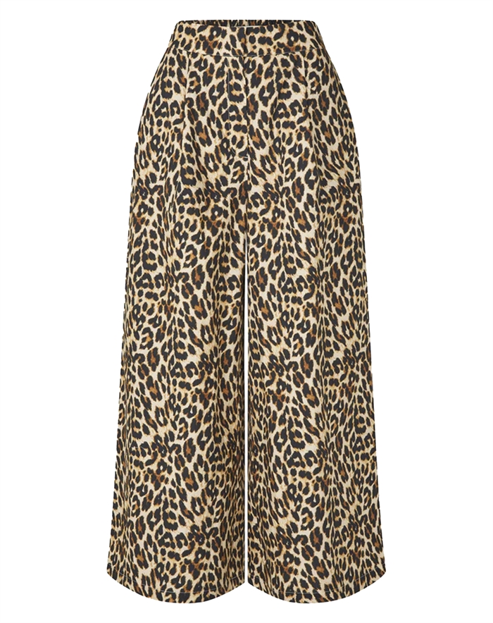 Lollys Laundry - MiraLL Bukser - Leopard Print