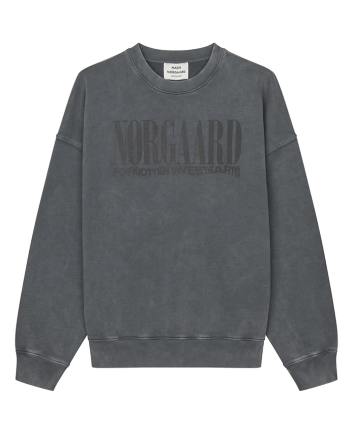 Mads Nørgaard - Compact Cotton Alti Sweatshirt - Washed Black