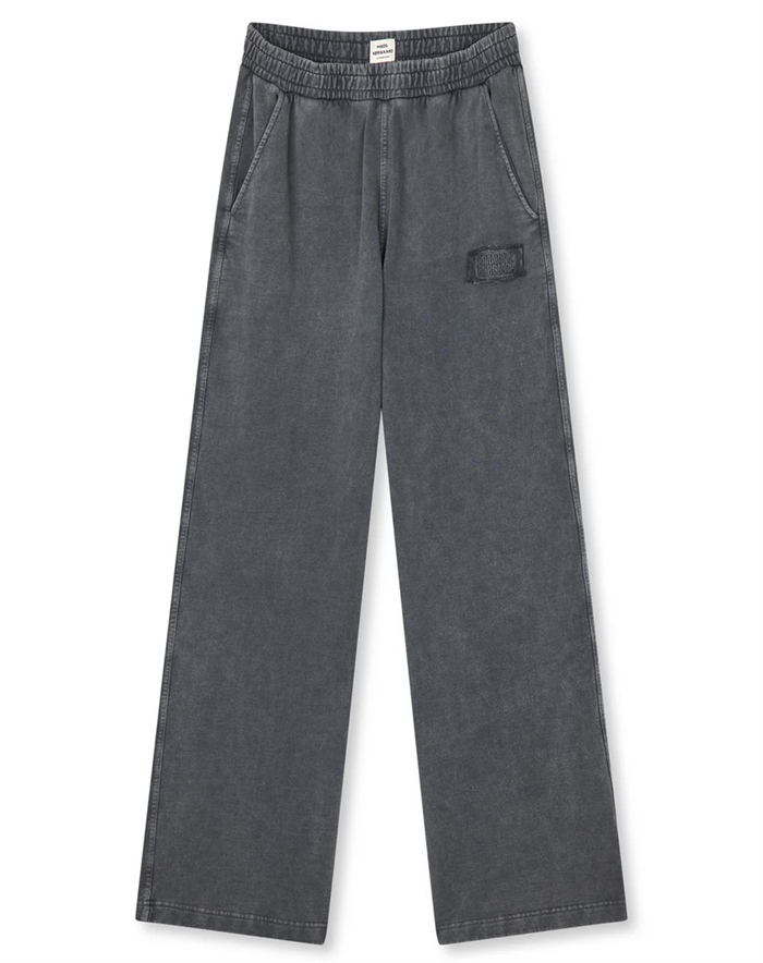 Mads Nørgaard - Compact Cotton Lotti Bukser - Asphalt