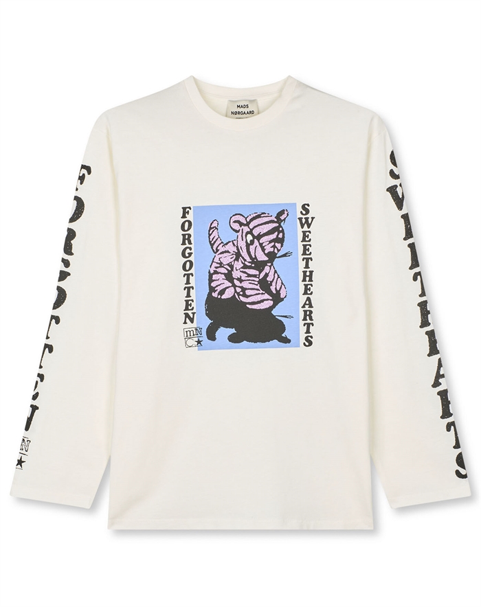 Mads Nørgaard - Cotton Jersey Jerry T-Shirt - Snow White