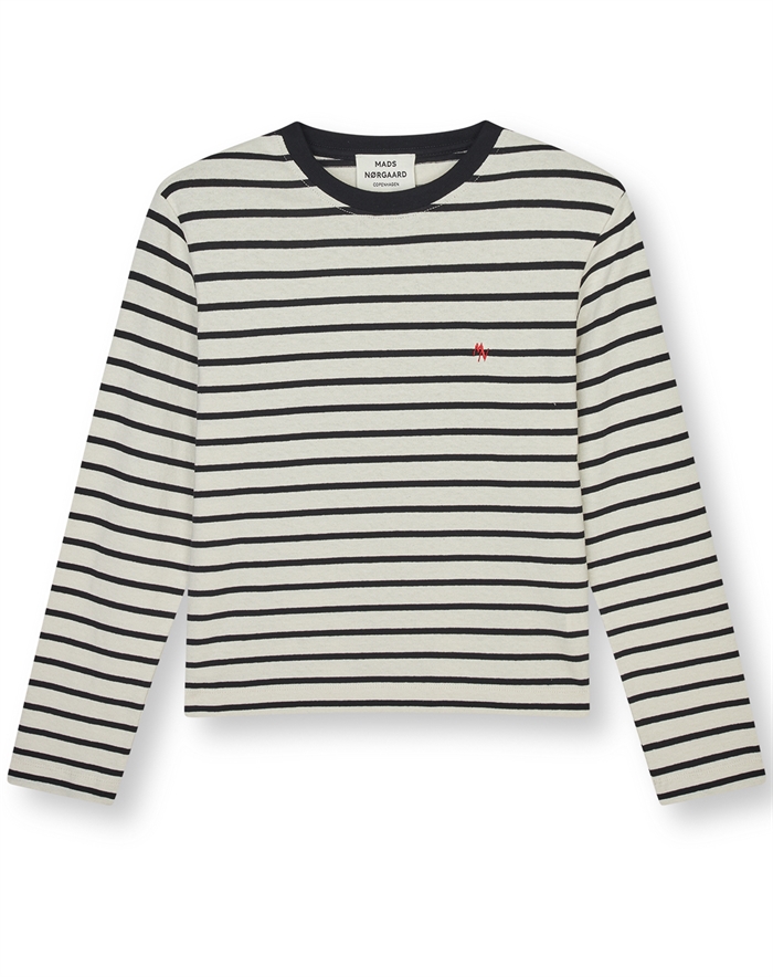 Mads Nørgaard - Pablo Maggie T-shirt - Vanilla Ice / Black