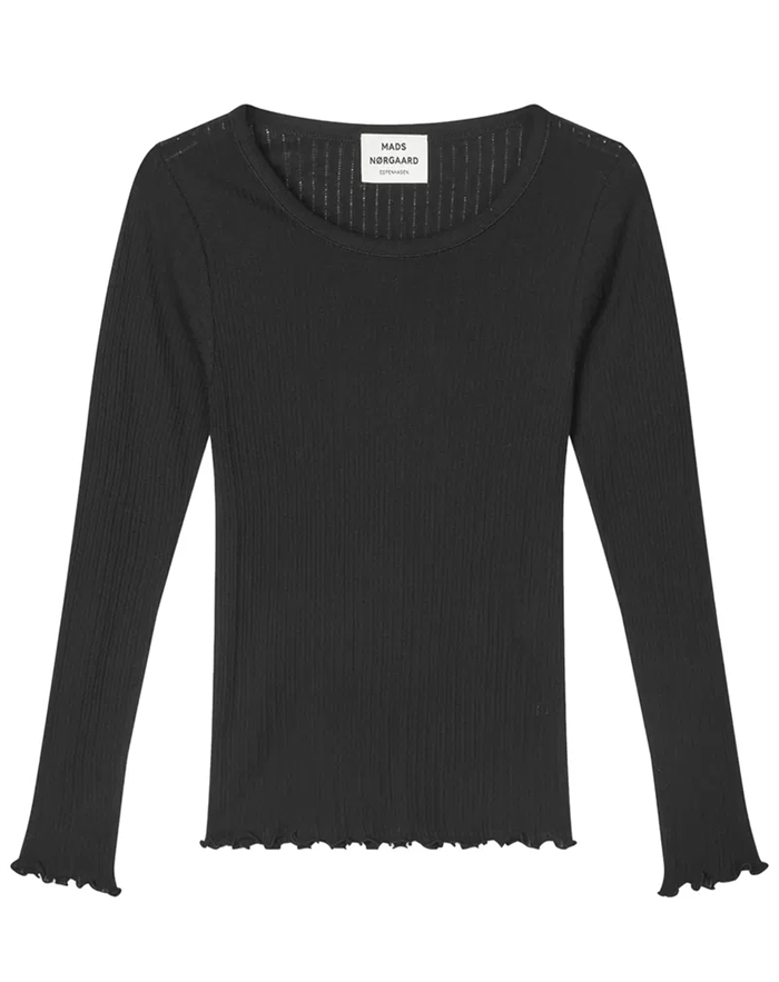 Mads Nørgaard - Pointella Troja Fav T-shirt - Black