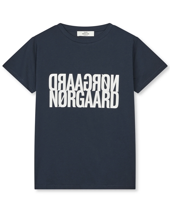 Mads Nørgaard - Single Cotton Trenda P T-Shirt - Sky Captain