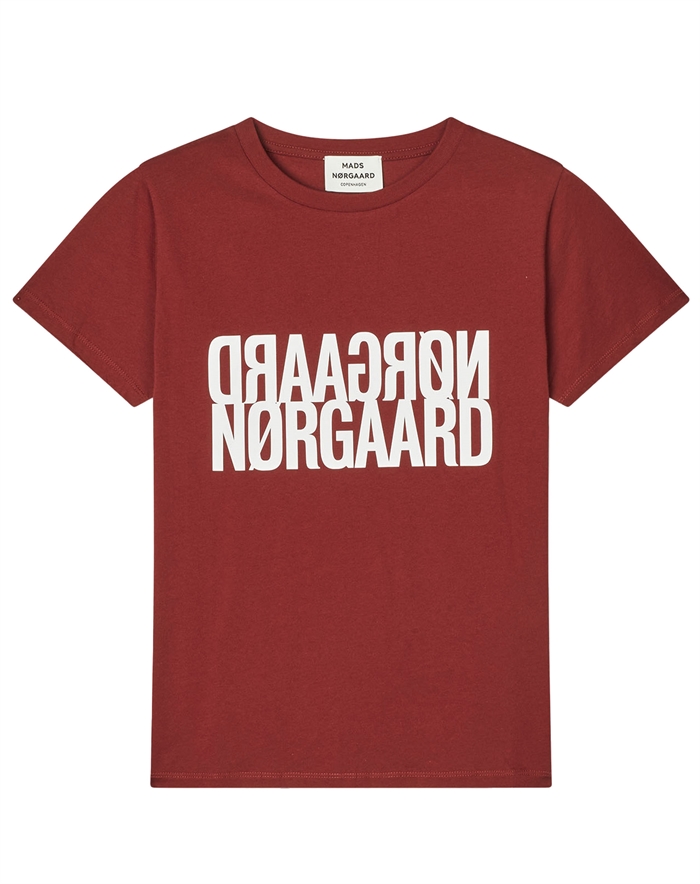 Mads Nørgaard - Single Cotton Trenda P T-shirt - Winery
