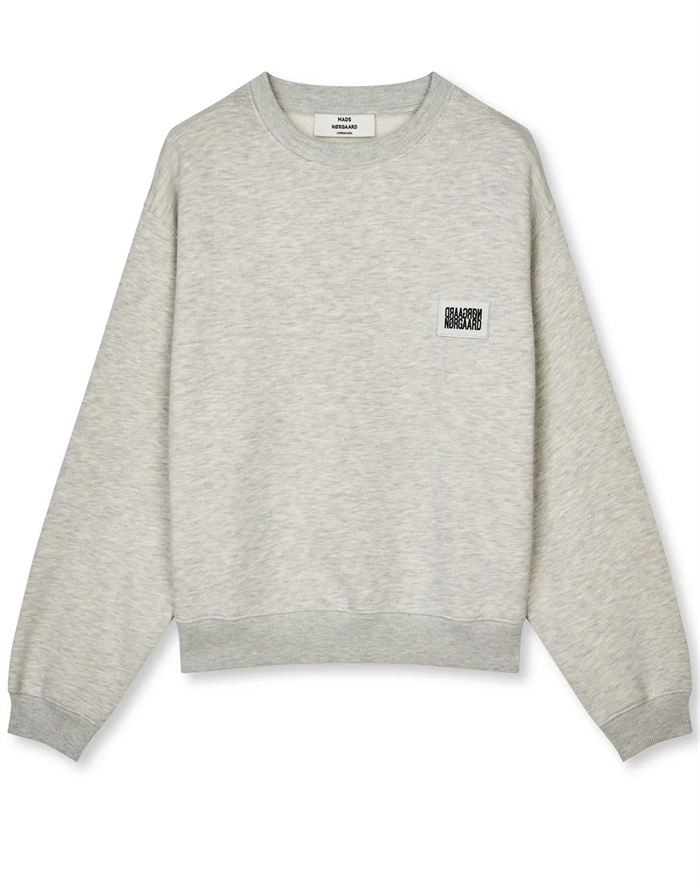 Mads Nørgaard - Standard Taylor Sweatshirt - Light Grey Melange