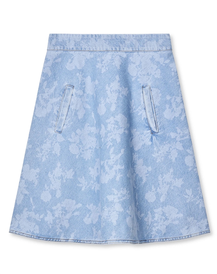 Stelly Art Denim Nederdel - Mads Nørgaard