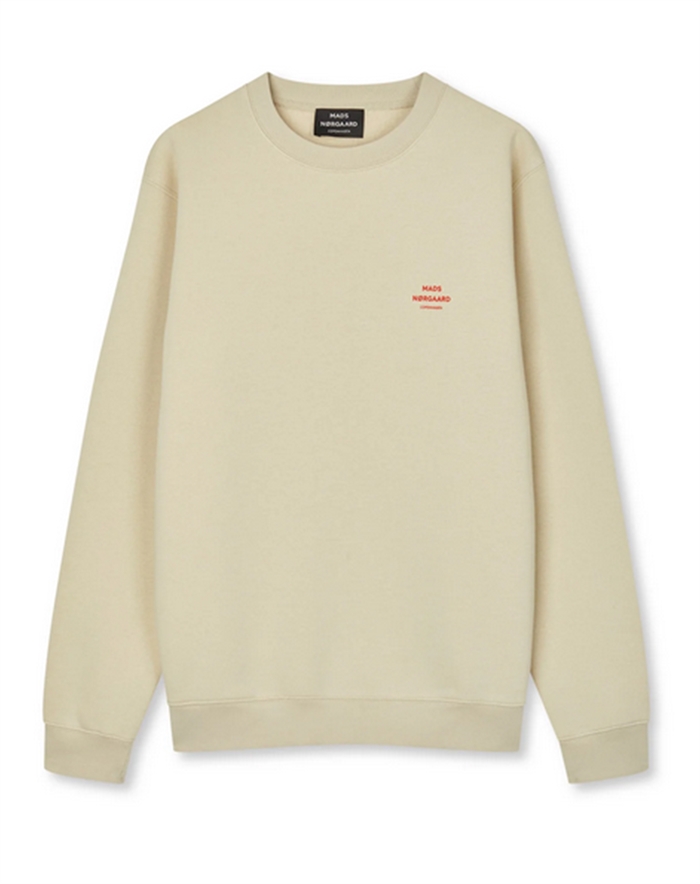 Mads Nørgaard - Standard Crew Logo Sweatshirt - Castle Wall