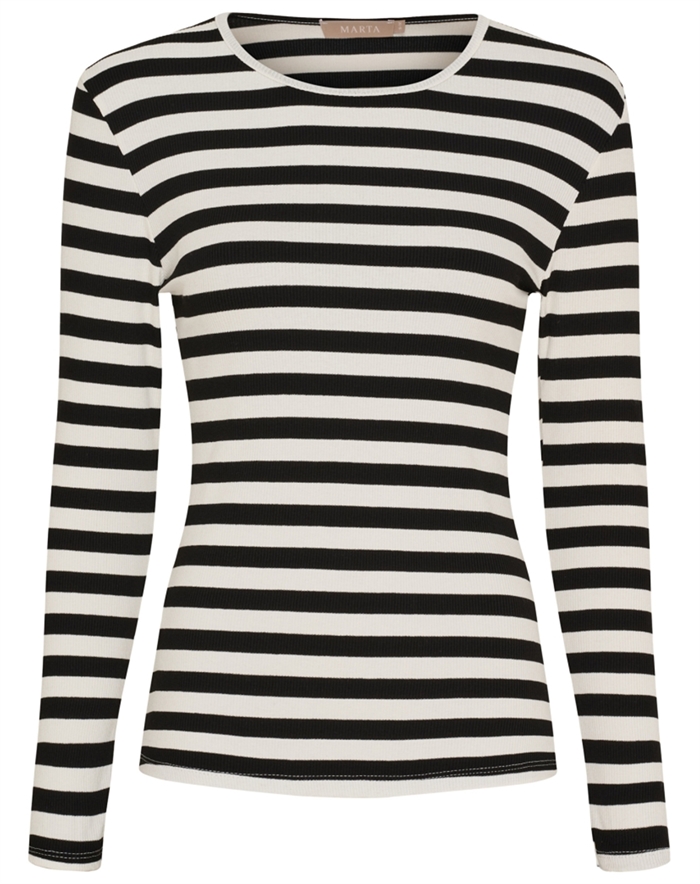  Marta du Chateau - MDCBegonia Langærmet Trøje - Black