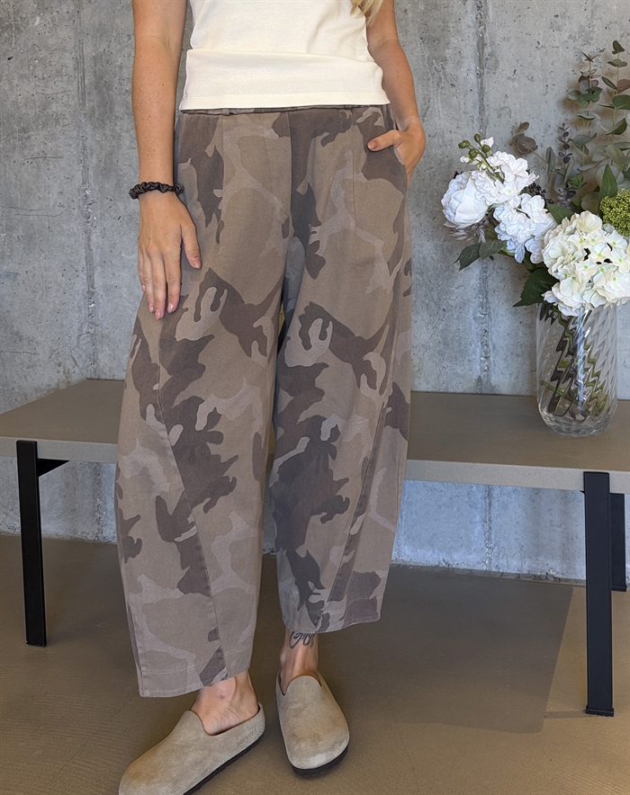 PRE SALE // Marta du Chateau - MDCBeryl Bukser - Beige Camo