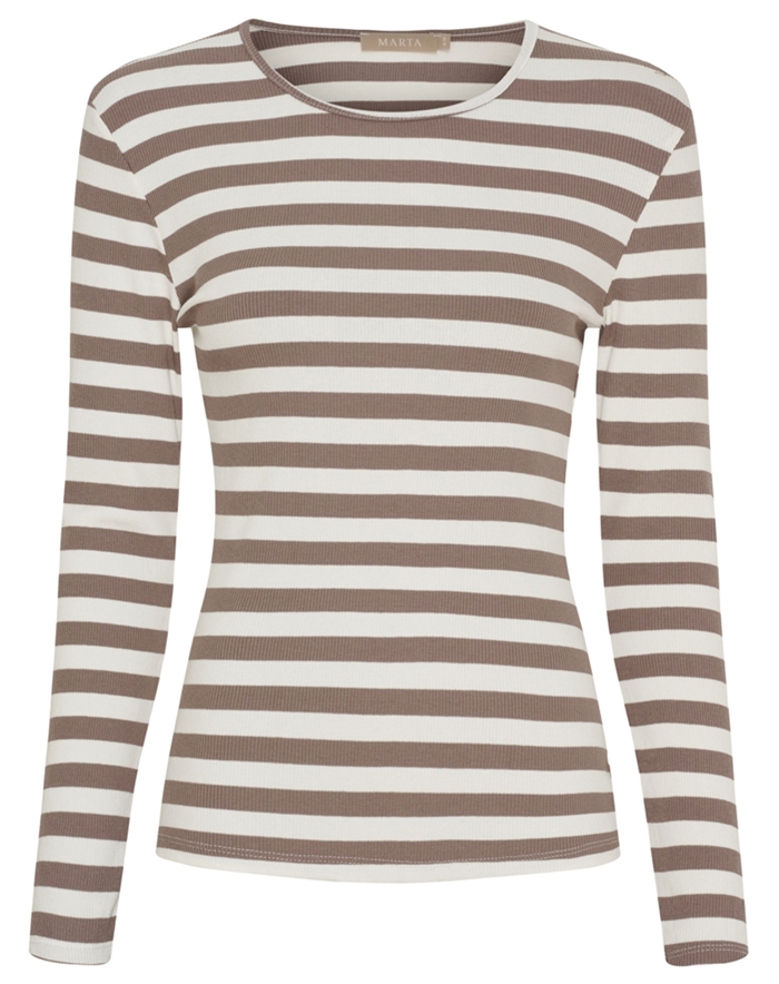  Marta du Chateau - MDCBegonia Langærmet Trøje - Tortora