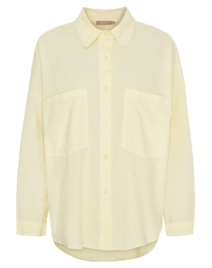 Marta Du Chateau - MDCColine Skjorte - Yellow