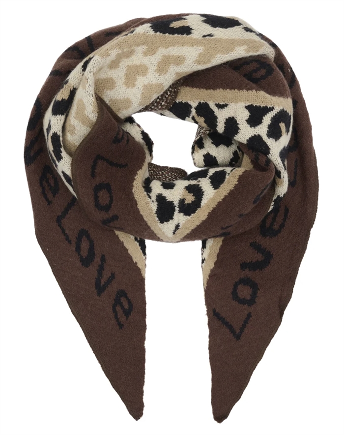 Marta du Chateau - MDCClio Halstørklæde - Coffee