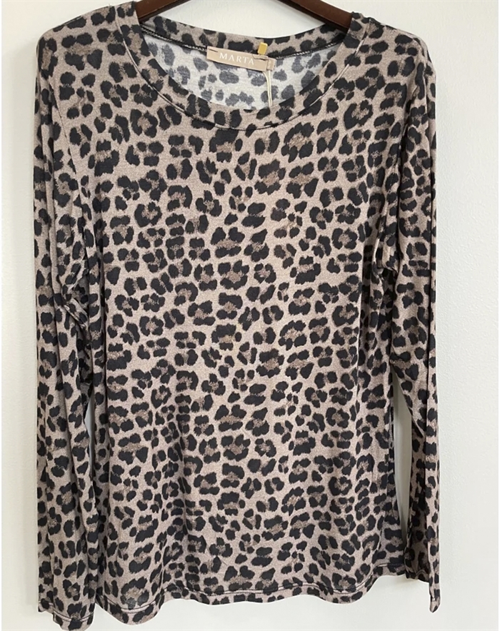 Pre Sale // Marta du Chateau - MDCElissa Langærmet Top - Fango