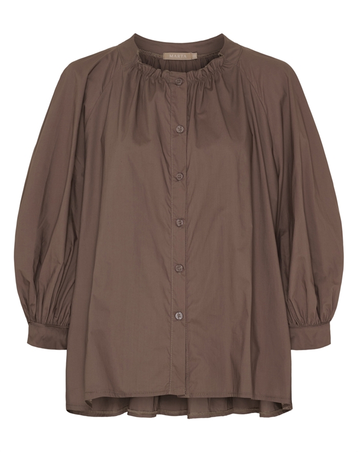 Marta Du Chateau - MDCJoelle Skjorte - Fango