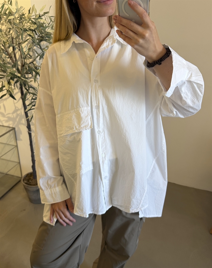 PRE SALE // Marta du Chateau - MDCLisandra Skjorte - White