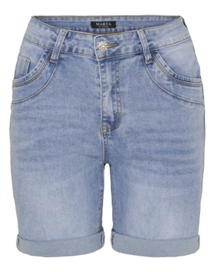 Marta du Chateau - MDCSamara Shorts - Denim