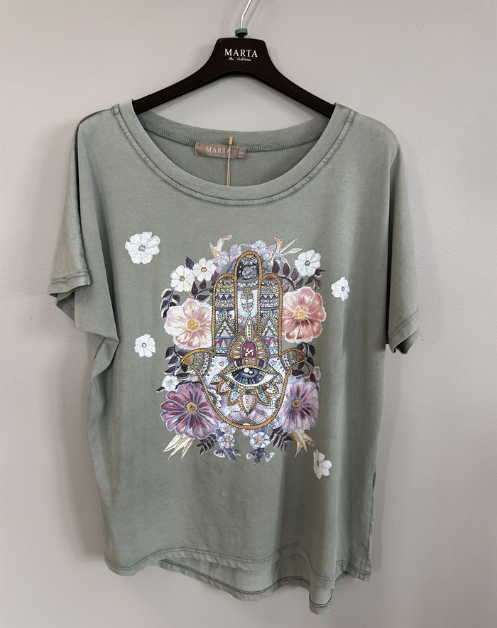 Marta Du Chateau - MDCJessia T-Shirt - Military 