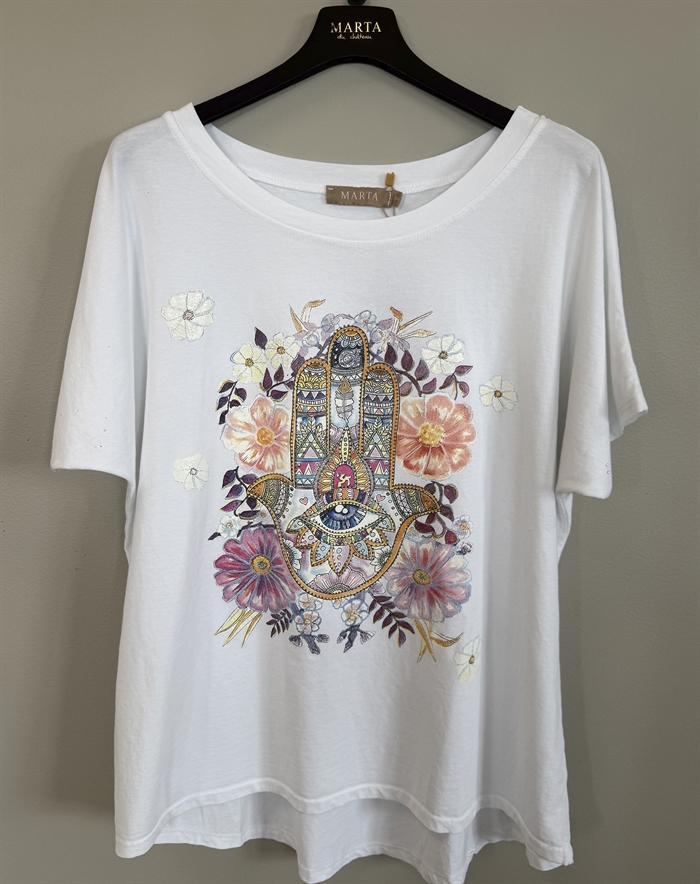 Marta Du Chateau - MDCJessia T-Shirt - White 