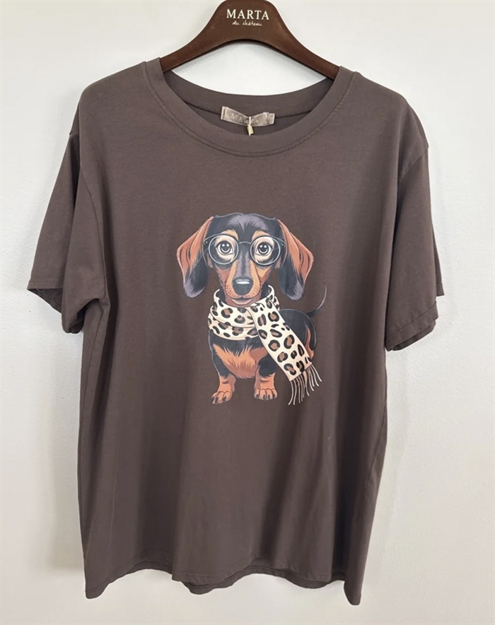Marta du Chateau - MDCInge T-Shirt - Chocolate