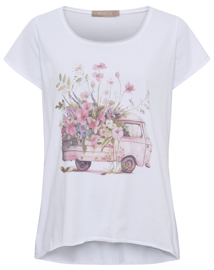 Marta du Chateau - MDCMarie T-Shirt - Pink